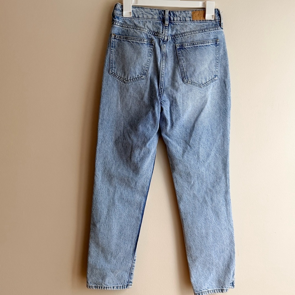 PacSun High-Rise Distressed Straight Mom Jeans size 26 - Picture 5 of 8